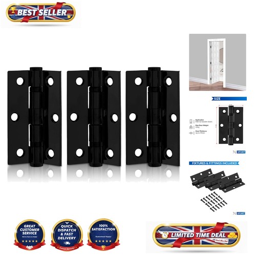Set pairs matt black - pairs,