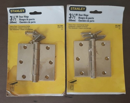 Stanley 2 door hinge - 1/2",