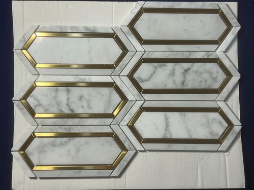 S18 carrara white gold - carrara, white/gold