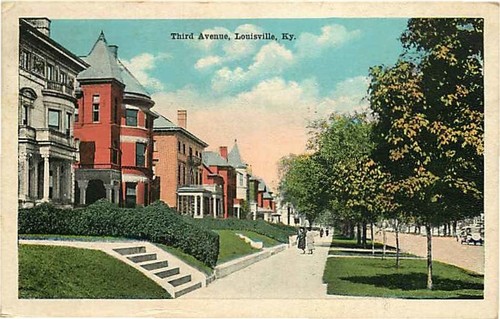 Postcard residential view - postcard, of